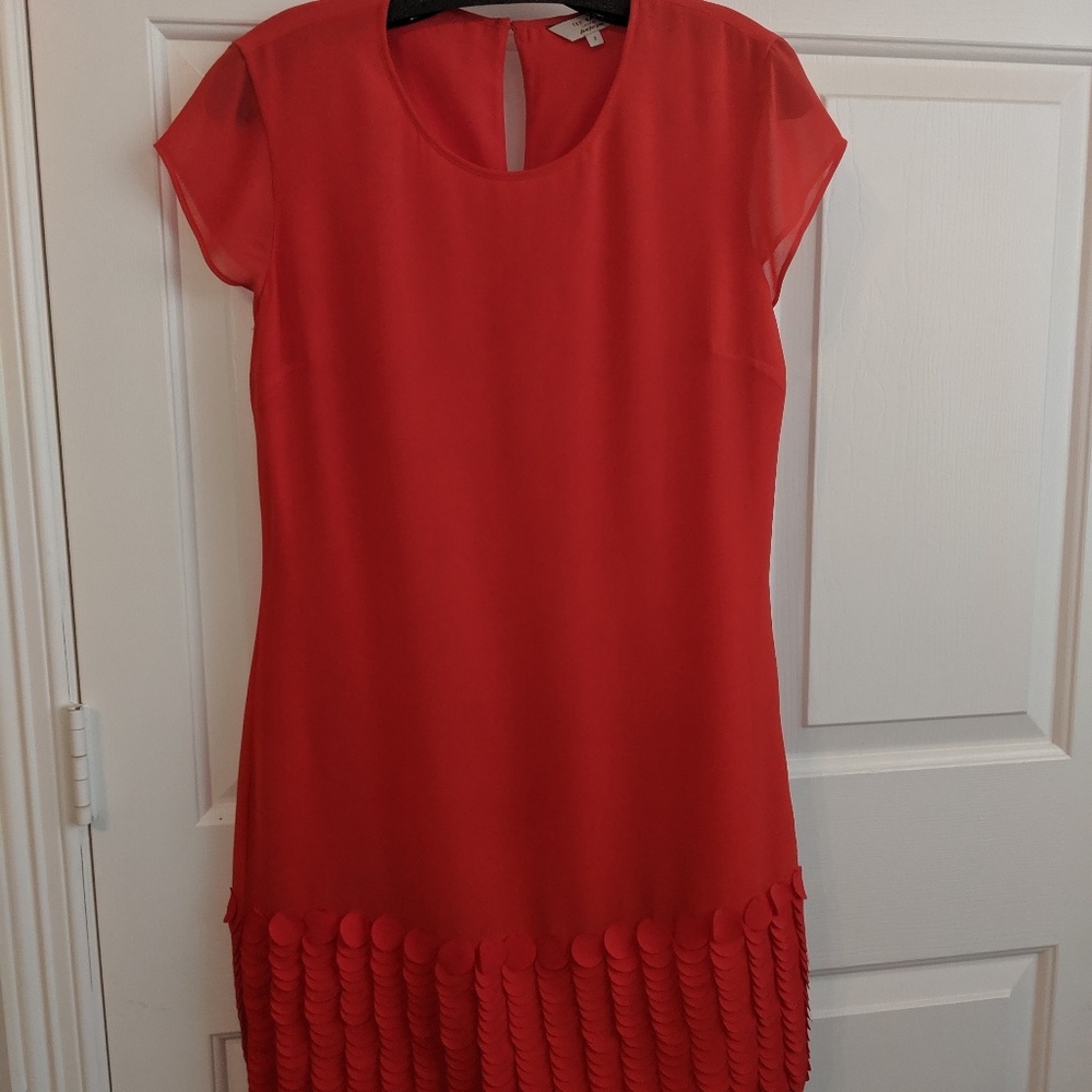 Ted Baker Red/Orange Glana Dress